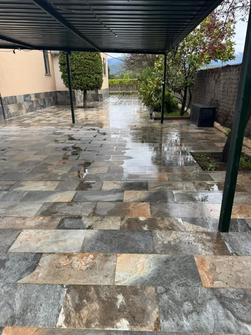 Terrassa de Casa adosada en venda en Guadarrama amb Calefacció, Jardí privat i Terrassa