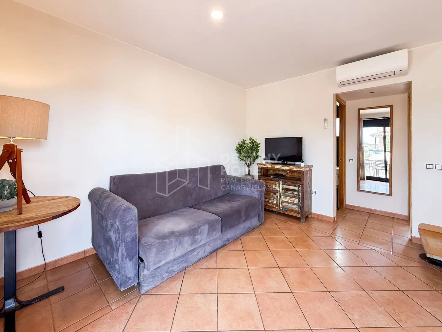 Sala d'estar de Casa o xalet de lloguer en La Oliva amb Jardí privat, Terrassa i Piscina comunitària