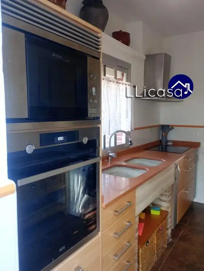 Cuina de Casa o xalet de lloguer en Olocau amb Calefacció, Jardí privat i Terrassa