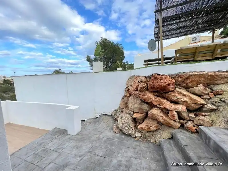 Terrassa de Casa o xalet en venda en Dénia amb Aire condicionat, Calefacció i Jardí privat