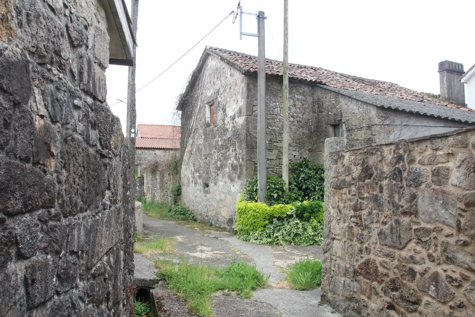 Vista exterior de Casa o chalet en venta en Rois con Jardín privado