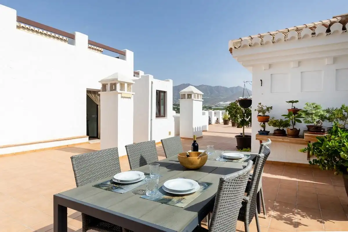 Terrace of Flat for sale in Salobreña  with Air Conditioner, Heating and Terrace