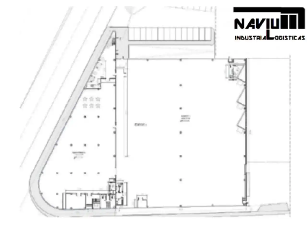 Nave industrial en alquiler en San Blas