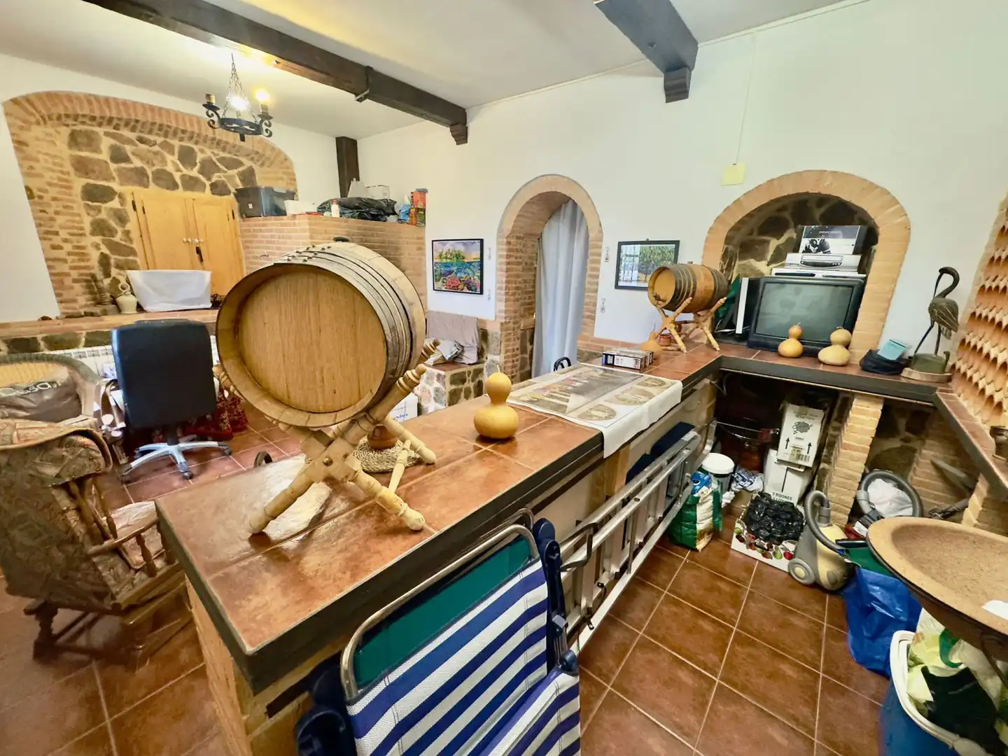 Casa rústica amb terrassa en venda a Torrenueva, imagen 11
