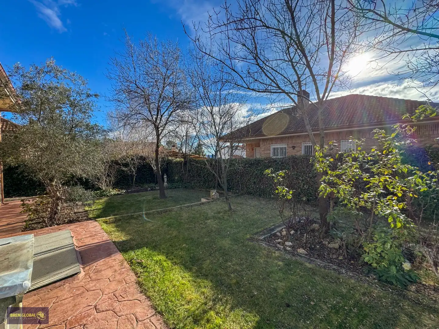 Jardín de Casa o chalet en venta en Lozoyuela-Navas-Sieteiglesias con Jardín privado