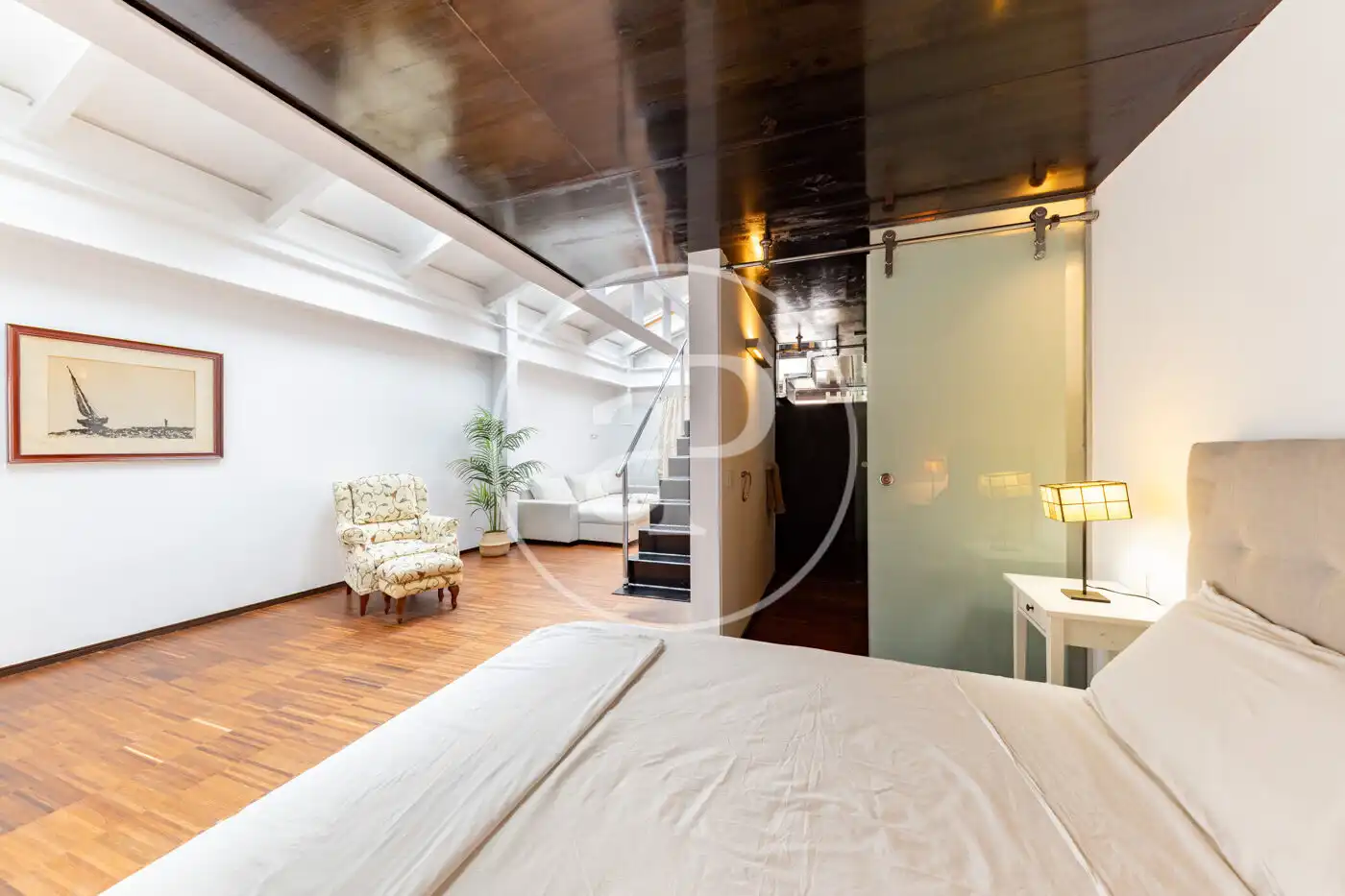 Bedroom of Flat for rent in  Palma de Mallorca  with Air Conditioner, Heating and Furnished