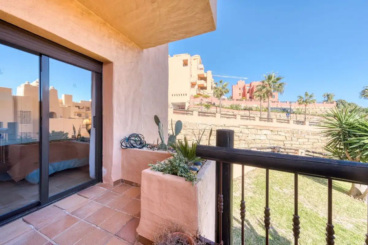 Terraza de Planta baja en venta en Manilva con Aire acondicionado, Terraza y Trastero