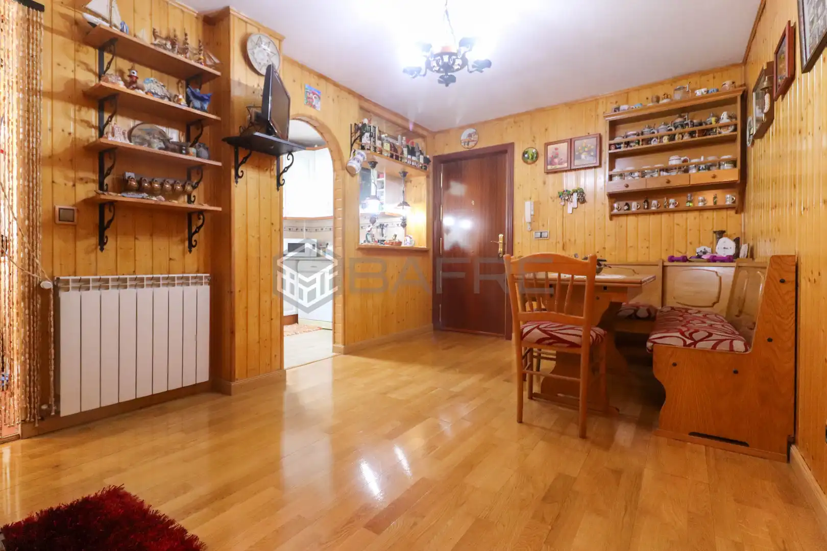 Living room of Flat for sale in Madrid  with Air Conditioner, Heating and Parquet flooring