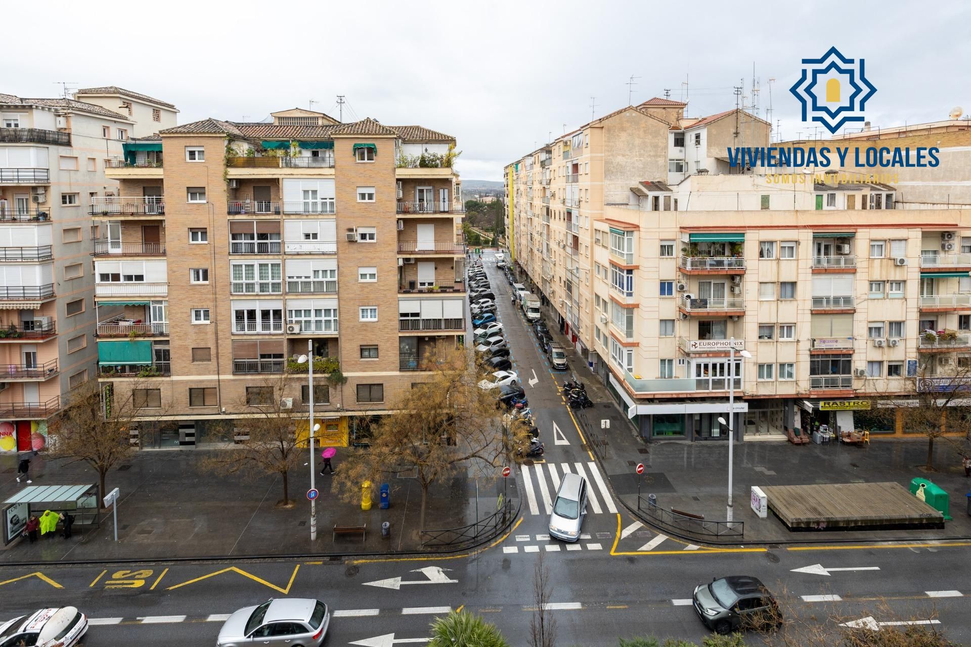 Exterior view of Flat for sale in  Granada Capital  with Heating, Storage room and Balcony