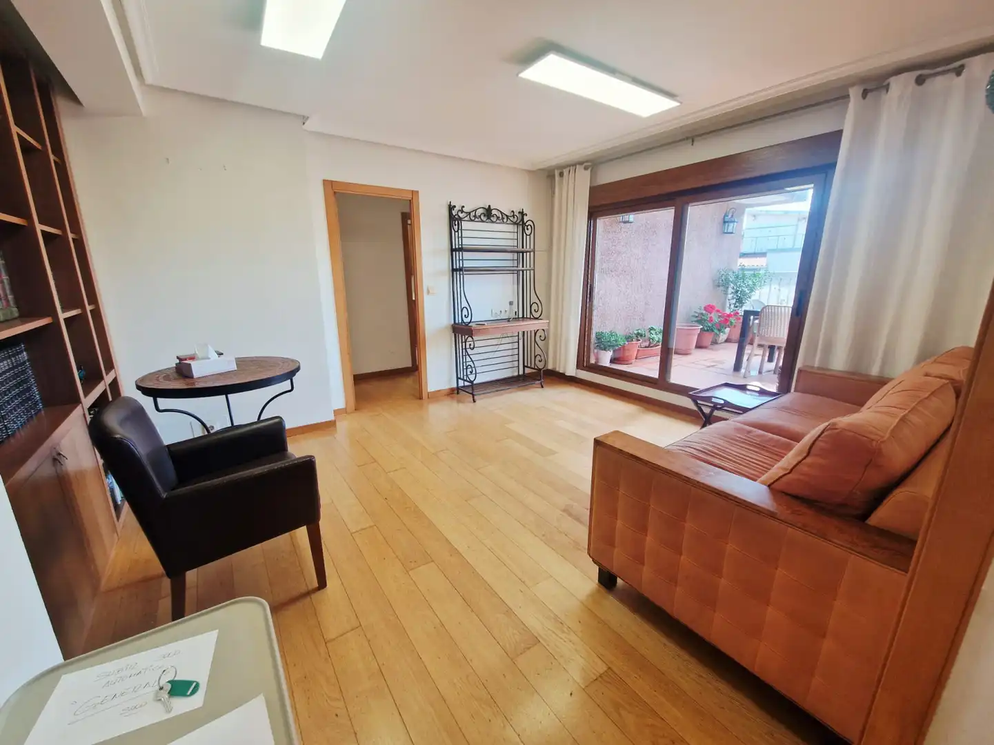Sala de estar de Ático en venta en Avilés con Calefacción y Terraza