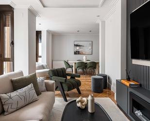 Living room of Duplex for sale in  Madrid Capital  with Air Conditioner, Heating and Terrace