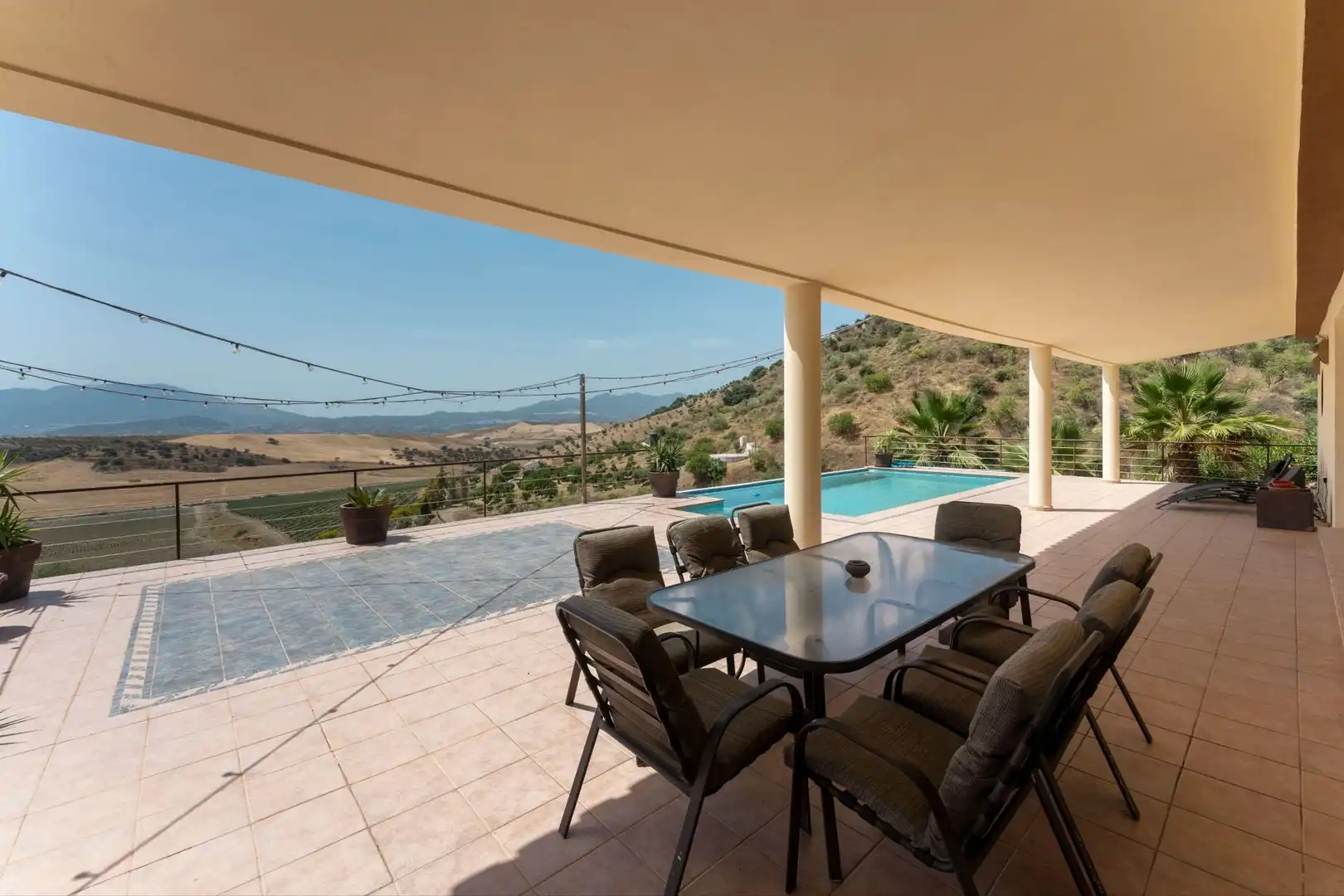 Terrassa de Finca rústica en venda en Cártama amb Aire condicionat, Traster i Piscina