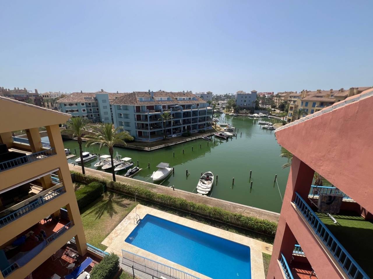 Swimming pool of Attic for sale in Sotogrande  with Terrace, Storage room and Furnished