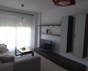 Sala d'estar de Pis de lloguer en Roquetas de Mar amb Aire condicionat, Calefacció i Terrassa