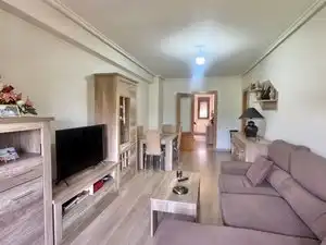 Sala d'estar de Pis en venda en Siero amb Calefacció, Parquet i Terrassa