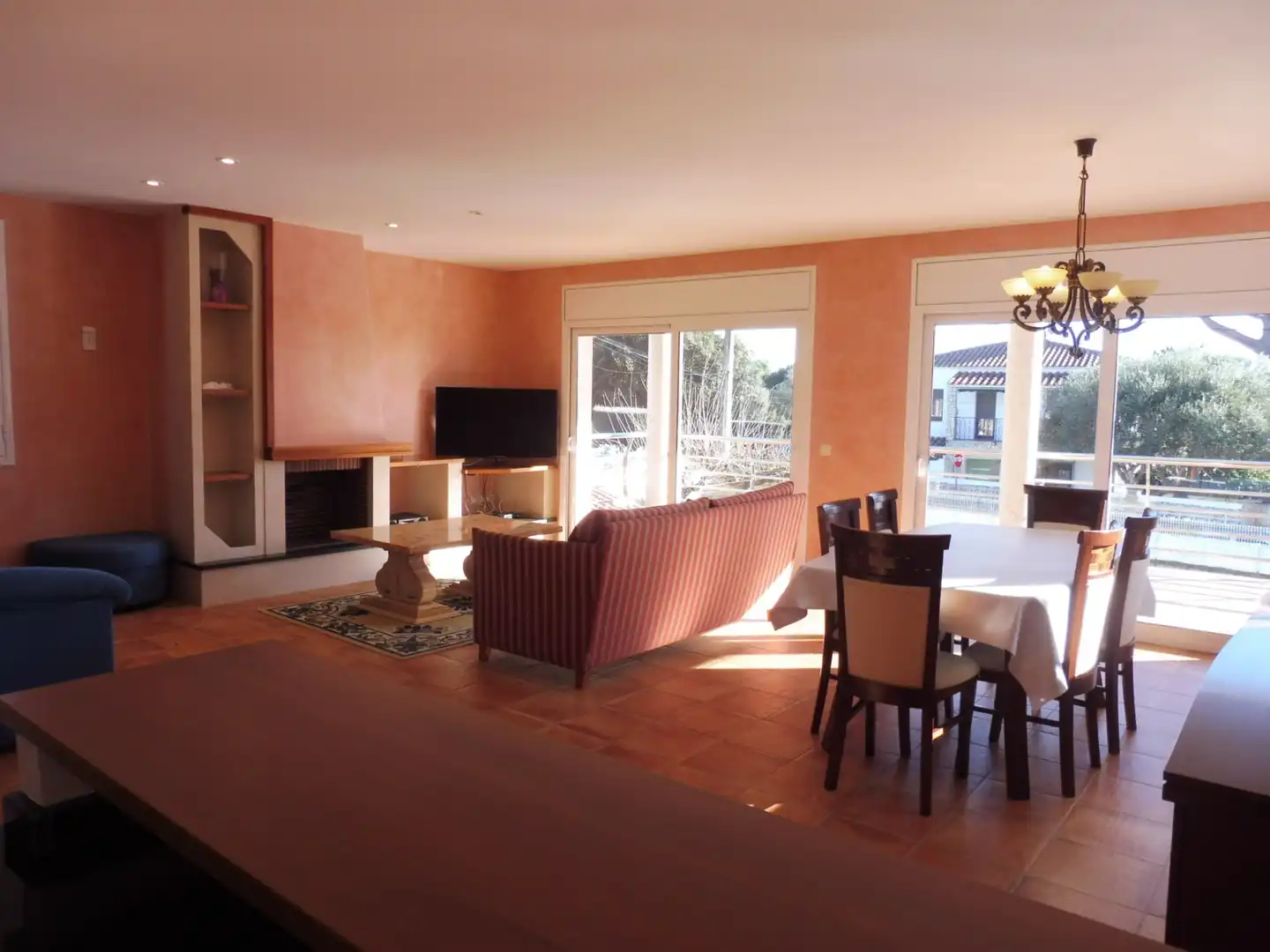 Living room of Houses for sale in Calonge i Sant Antoni  with Heating, Terrace and Storage room