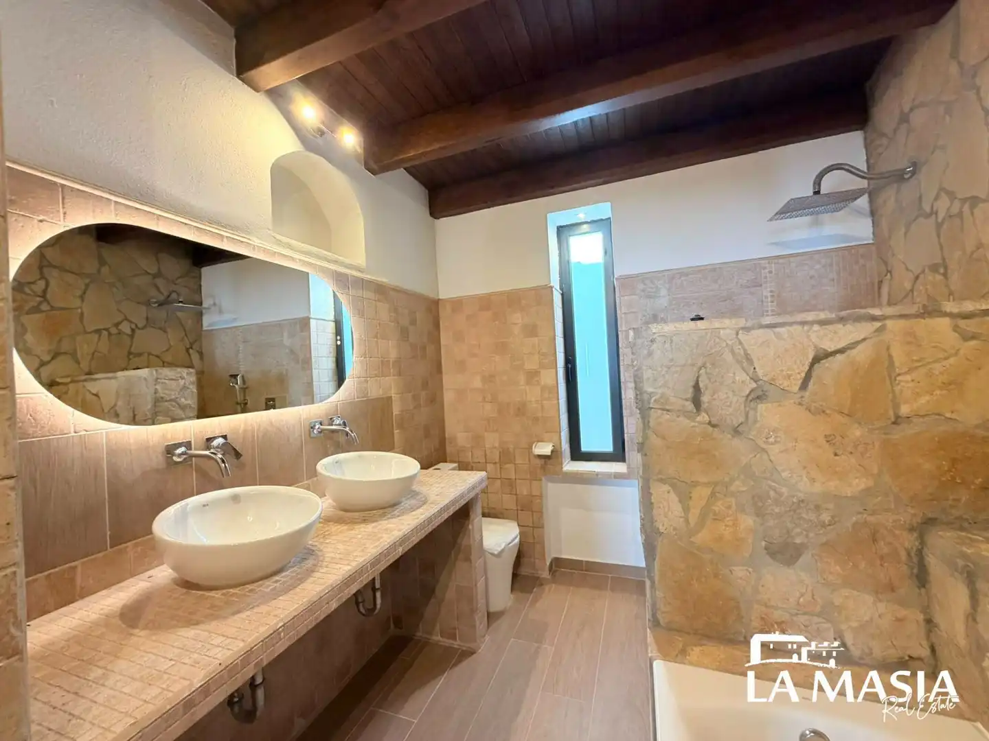 Baño de Casa o chalet de alquiler en Olivella con Aire acondicionado, Calefacción y Jardín privado
