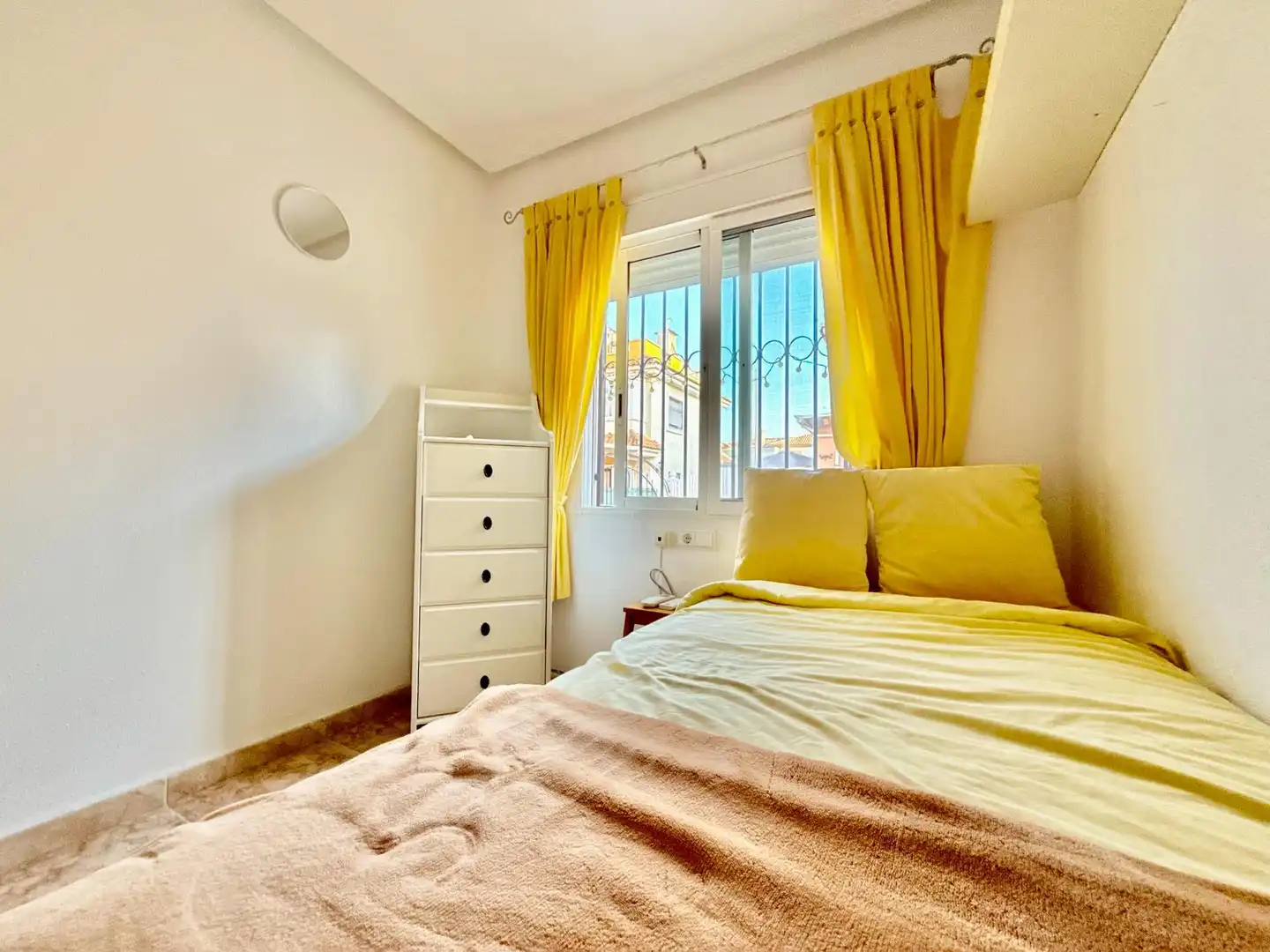 Bedroom of Detached homes for sale in Pilar de la Horadada  with Air Conditioner, Private garden and Terrace