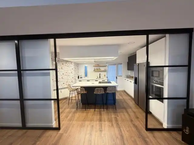 Cocina de Piso en venta en León Capital  con Calefacción, Parquet y Terraza