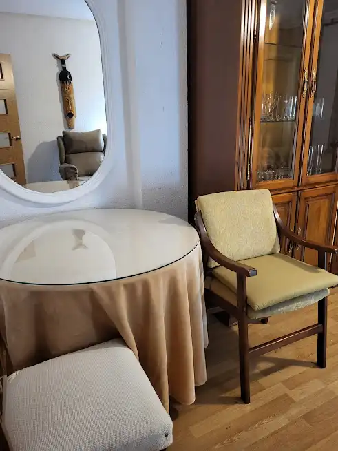 Dining room of Flat for rent in Linares  with Air Conditioner, Heating and Furnished