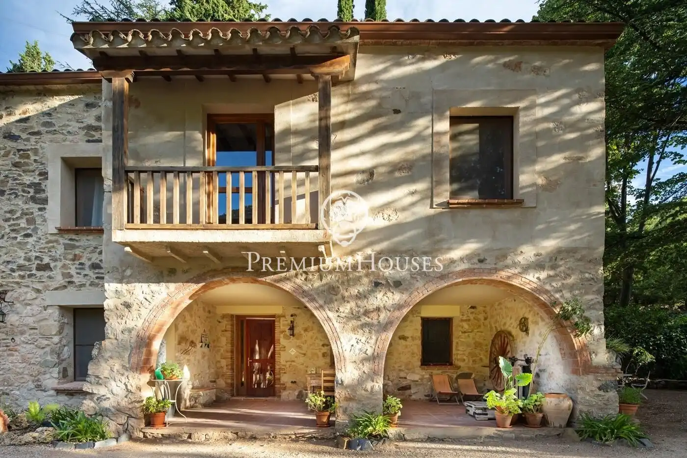 Vista exterior de Finca rústica en venda en Alcover amb Calefacció, Jardí privat i Terrassa