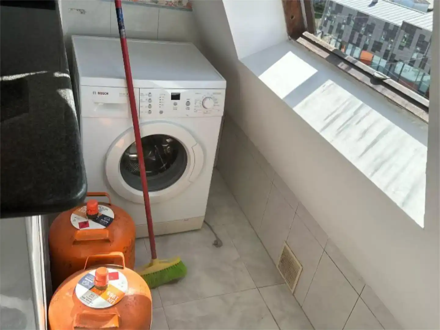 Kitchen of Flat for sale in Ponte Caldelas  with Parquet flooring, Storage room and Furnished