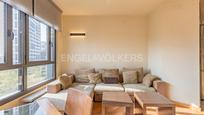 Sala d'estar de Apartament en venda en  Barcelona Capital amb Aire condicionat, Calefacció i Jardí privat