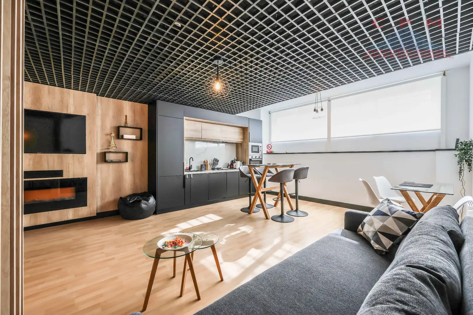 Wohnzimmer von Wohnung zur Miete in Alcobendas mit Klimaanlage, Heizung und Parkett
