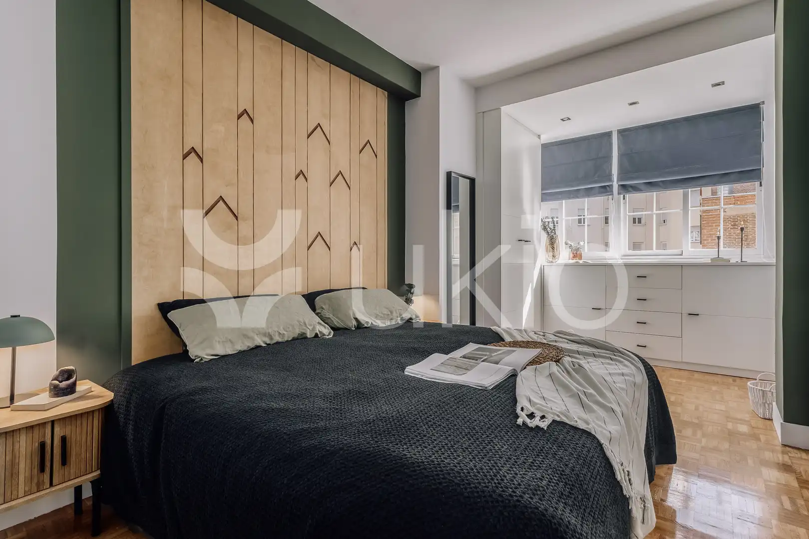 Dormitori de Apartament de lloguer en Barrio de Salamanca