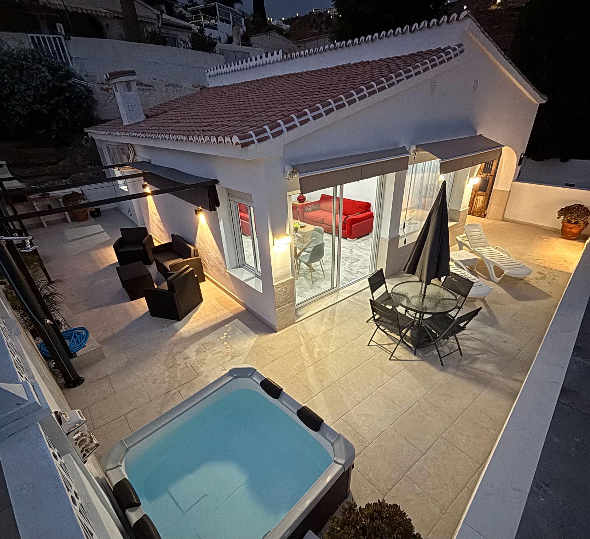 Terrassa de Casa o xalet en venda en Torrox amb Aire condicionat, Terrassa i Moblat