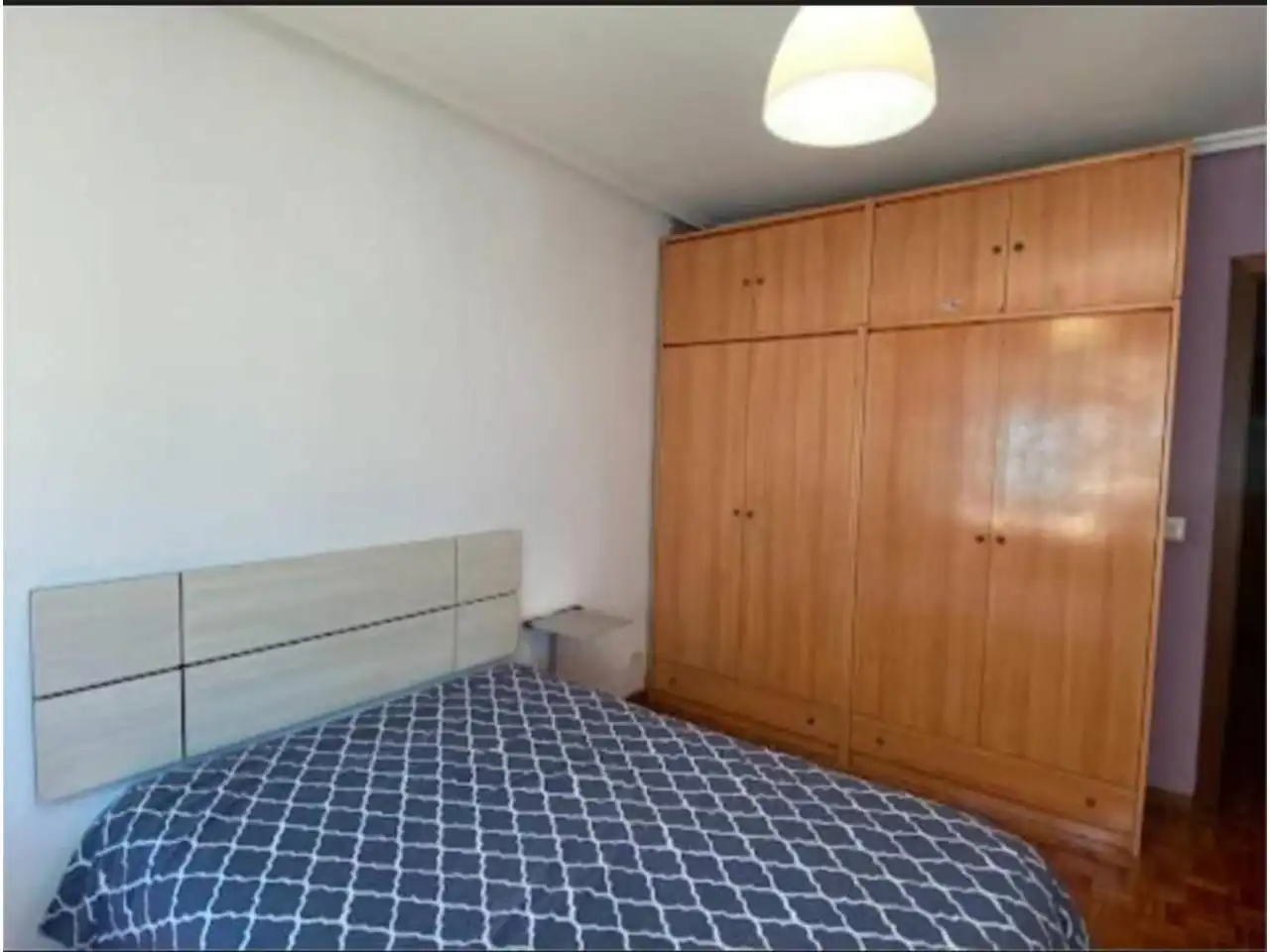 Bedroom of Flat for rent in Burgos  with Heating, Parquet flooring and Terrace