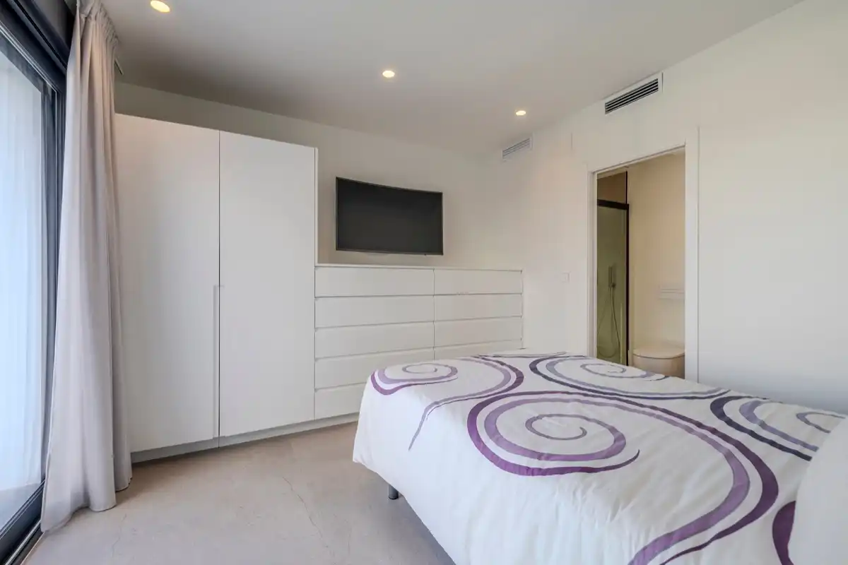 Bedroom of Houses for sale in Dénia  with Air Conditioner, Heating and Private garden