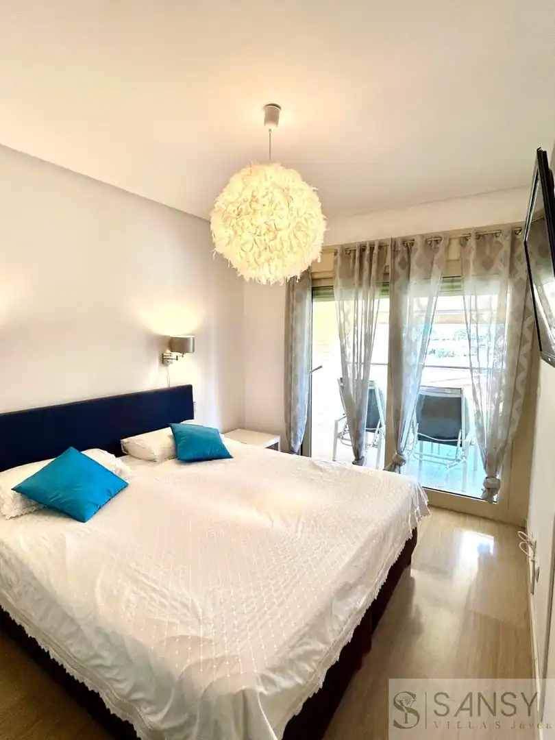 Dormitori de Apartament de lloguer en Jávea / Xàbia amb Aire condicionat, Calefacció i Terrassa
