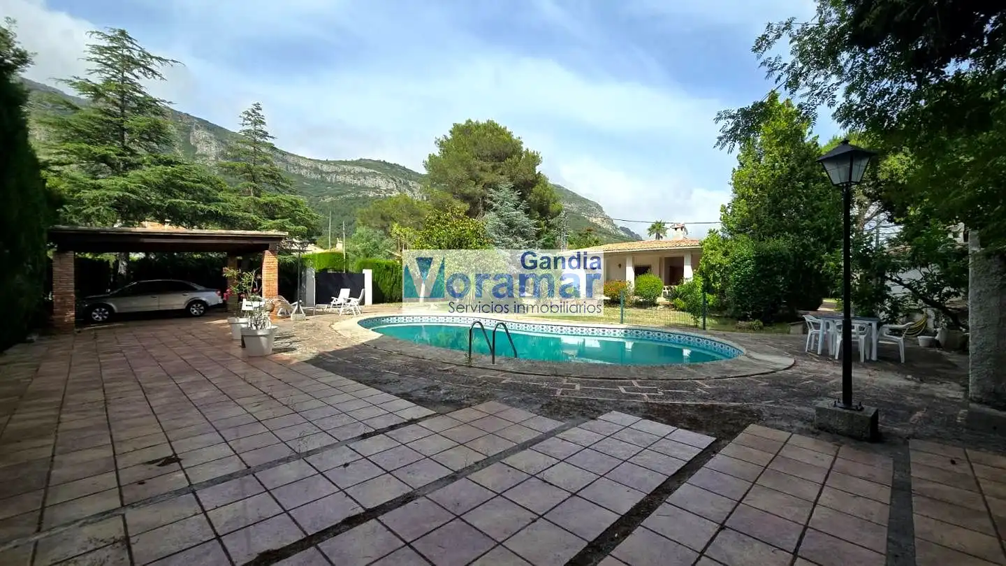 Jardín de Casa o chalet de alquiler en Barx con Jardín privado, Terraza y Piscina