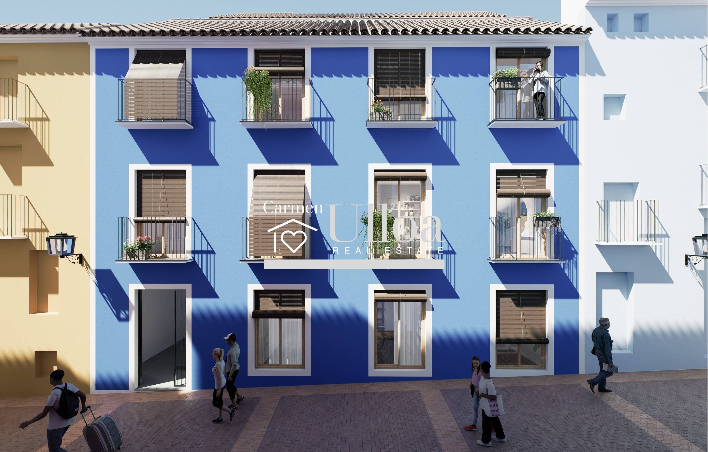 Vista exterior de Planta baixa en venda en Villajoyosa / La Vila Joiosa amb Aire condicionat