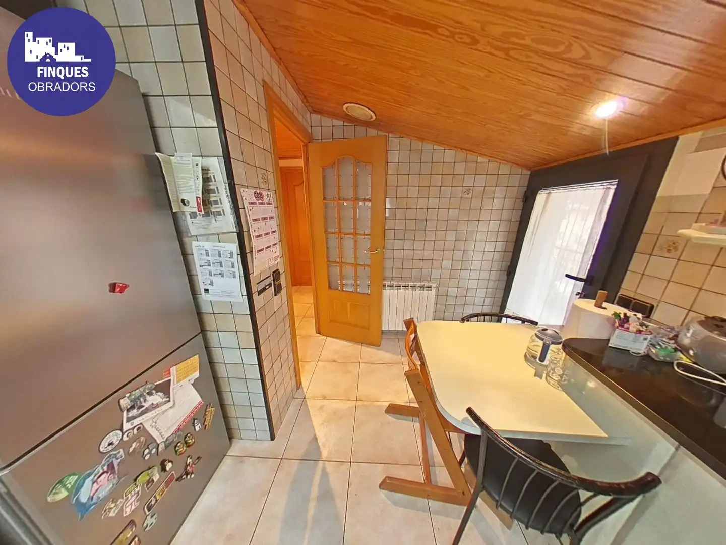 Cocina de Piso en venta en Gurb con Calefacción, Terraza y Trastero