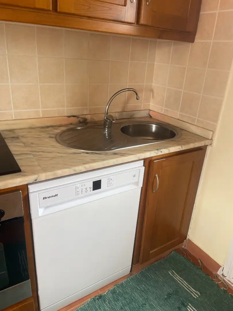 Cocina de Ático en venta en Ribeira con Terraza, Trastero y Amueblado