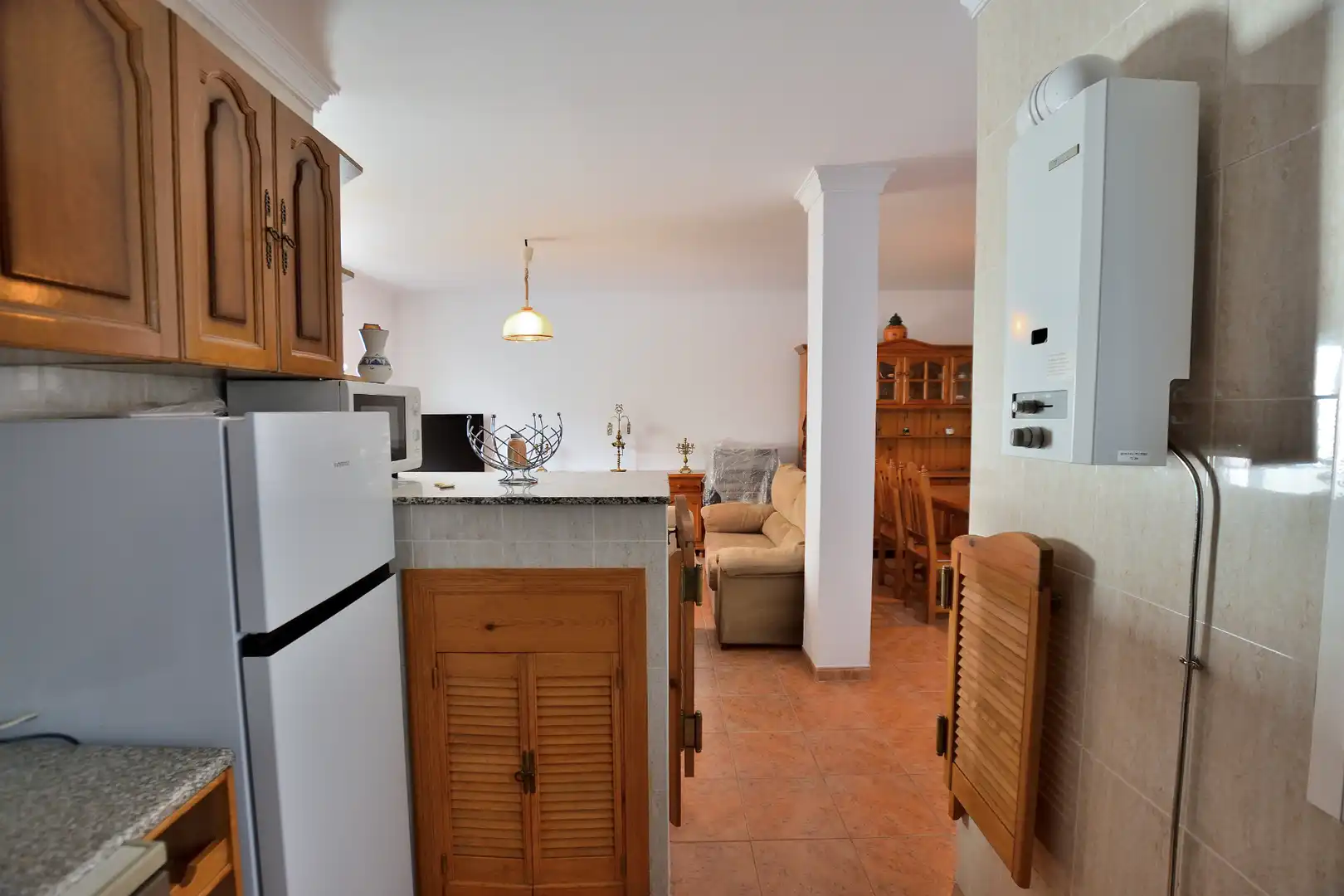 Cuina de Pis en venda en Ronda amb Terrassa i Balcó