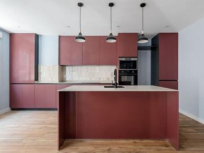 Kitchen of Flat for sale in  Madrid Capital  with Air Conditioner and Heating