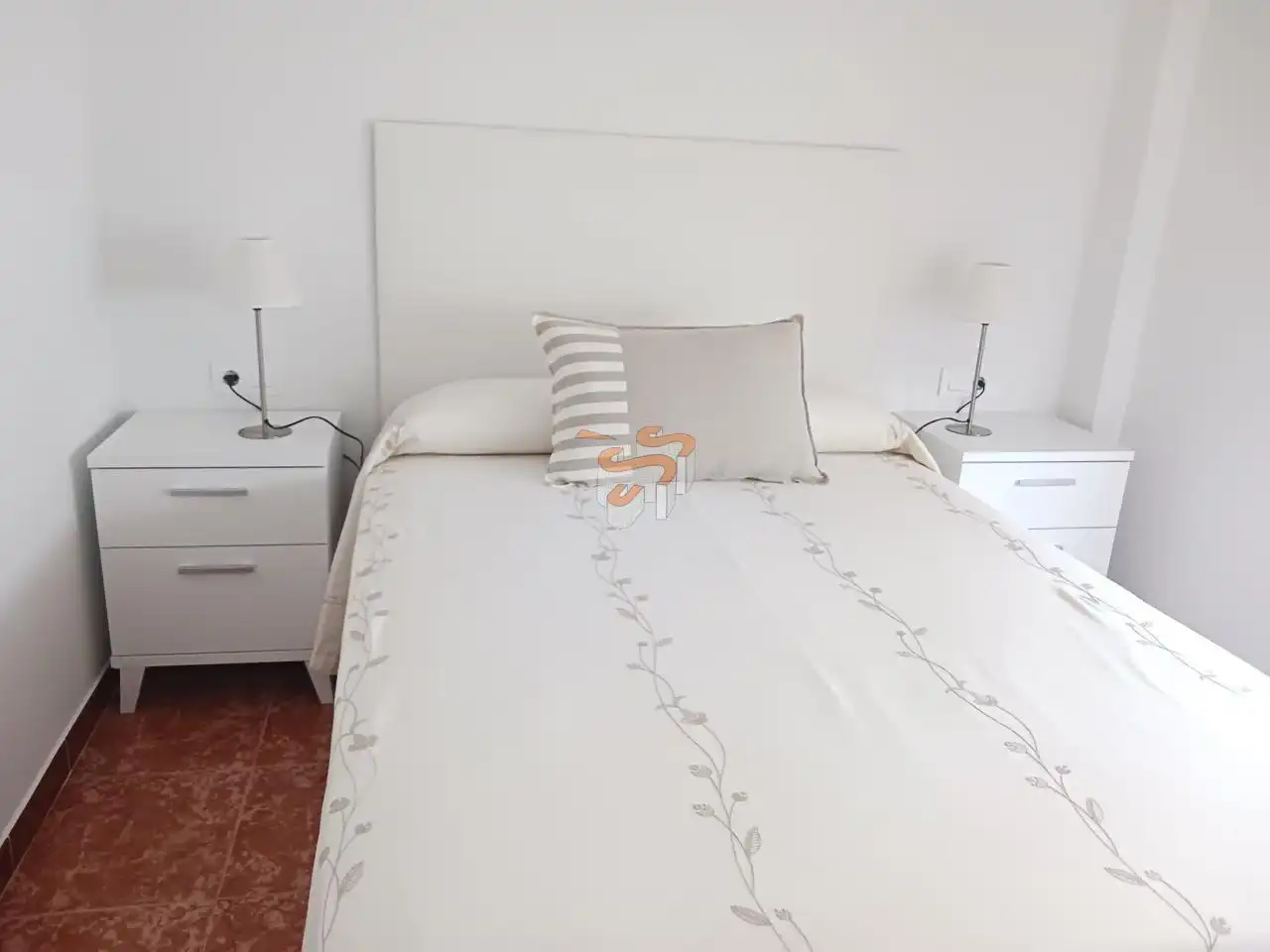 Bedroom of Apartments for rent in Ferrol  with Heating and Furnished