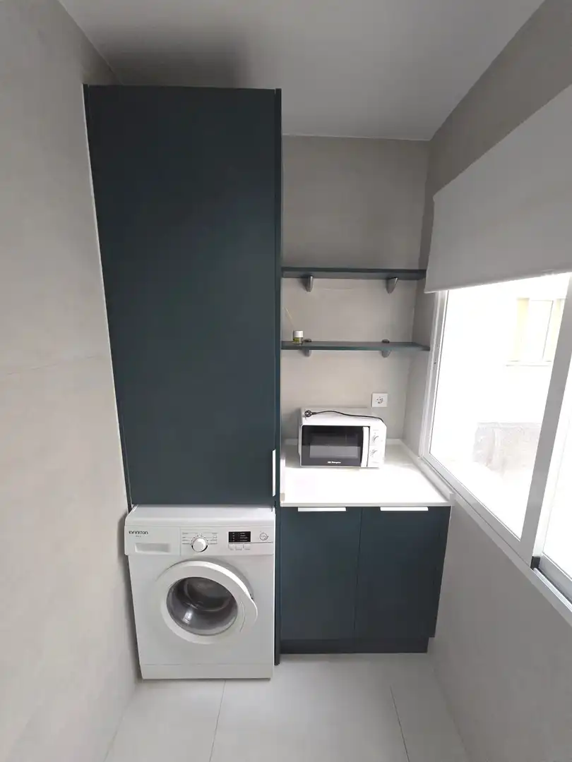 Kitchen of Flat for rent in Cáceres  with Air Conditioner, Terrace and Furnished