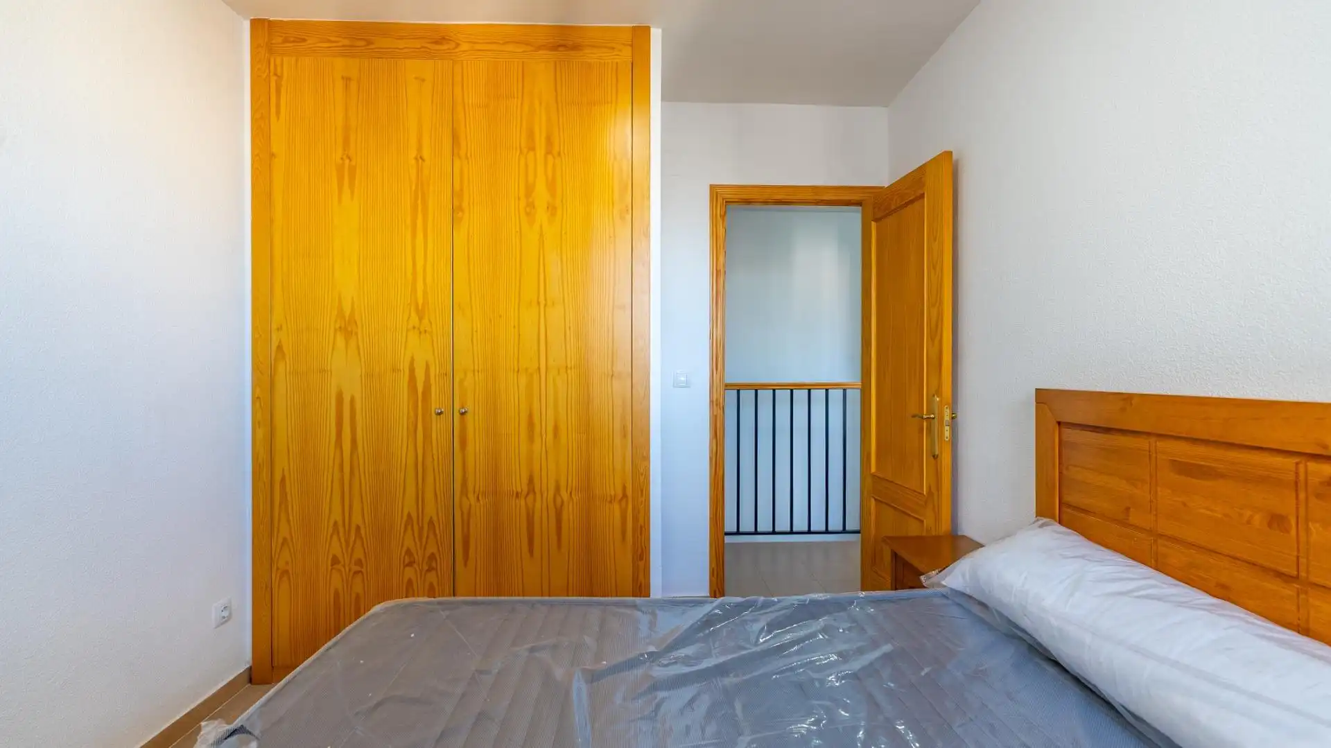 Bedroom of Attic for rent in Villajoyosa / La Vila Joiosa  with Air Conditioner, Heating and Private garden