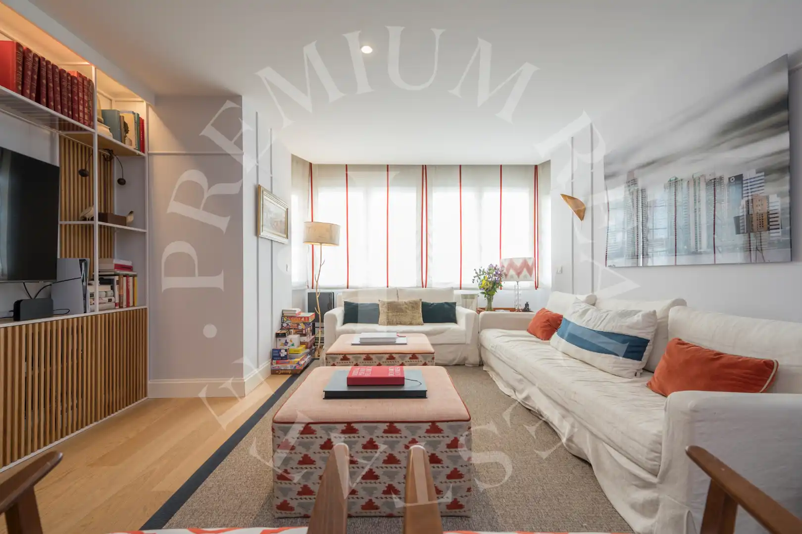 Sala de estar de Piso en venta en Madrid con Aire acondicionado, Calefacción y Jardín privado