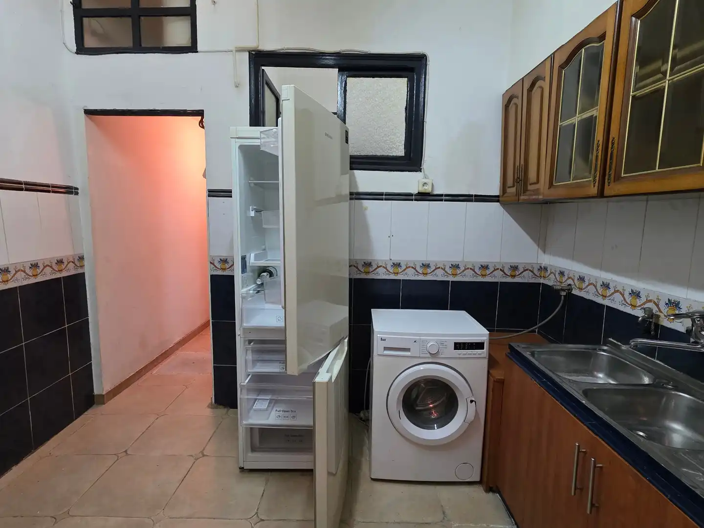 Cocina de Casa o chalet en venta en Castellón de la Plana / Castelló de la Plana con Terraza, Trastero y Amueblado