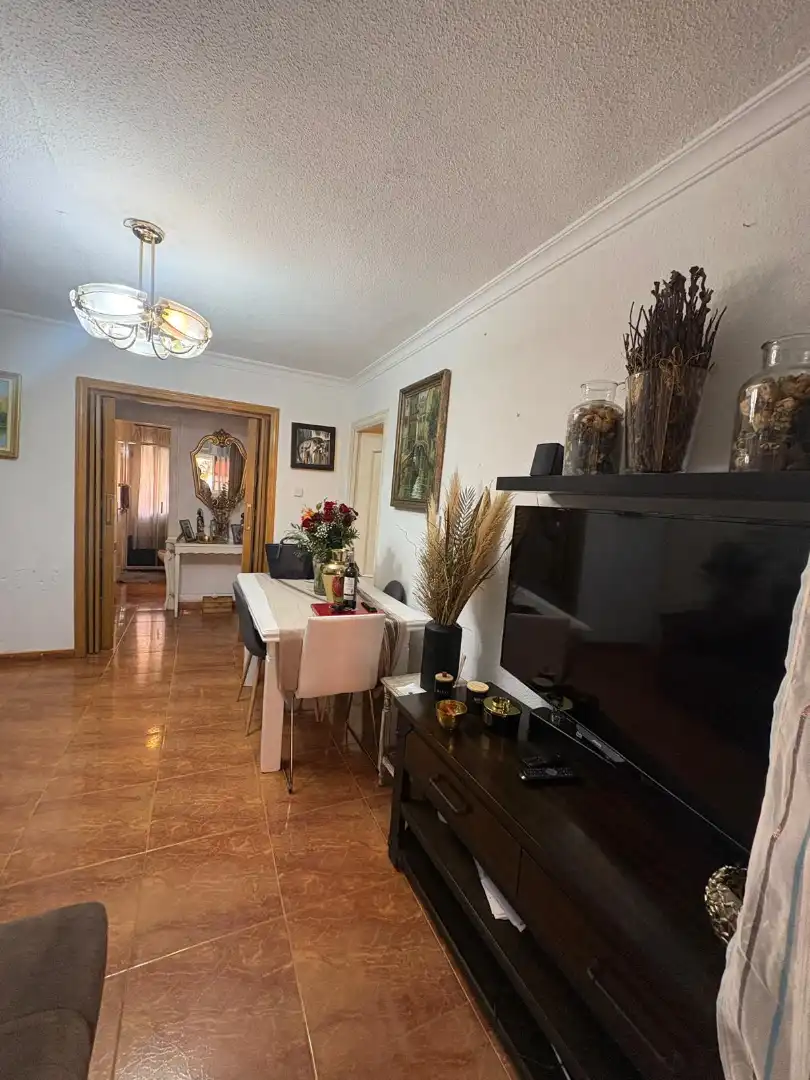 Dining room of Flat for sale in  Madrid Capital  with Air Conditioner, Terrace and Storage room