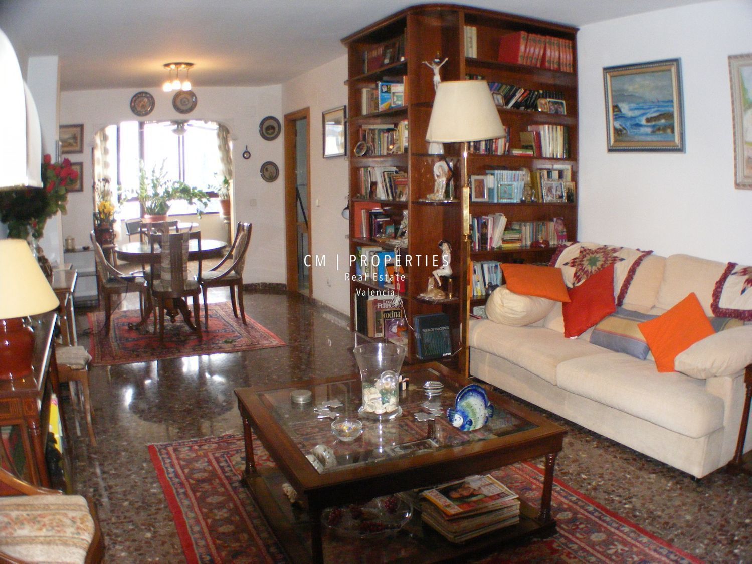 Sala de estar de Piso en venta en  Valencia Capital con Aire acondicionado, Calefacción y Terraza