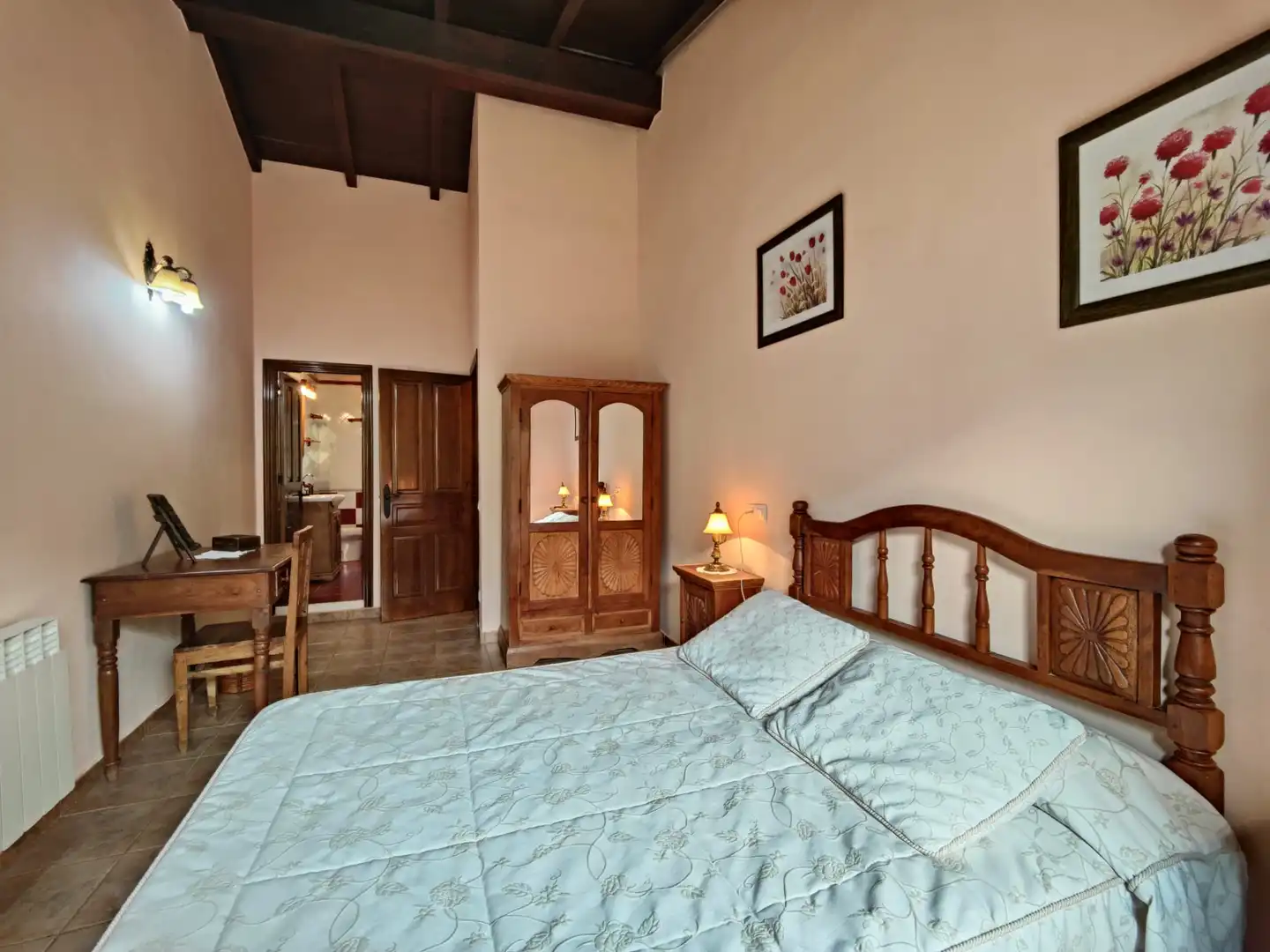 Habitación de Casa o chalet en venta en Quirós con Jardín privado, Amueblado y Balcón