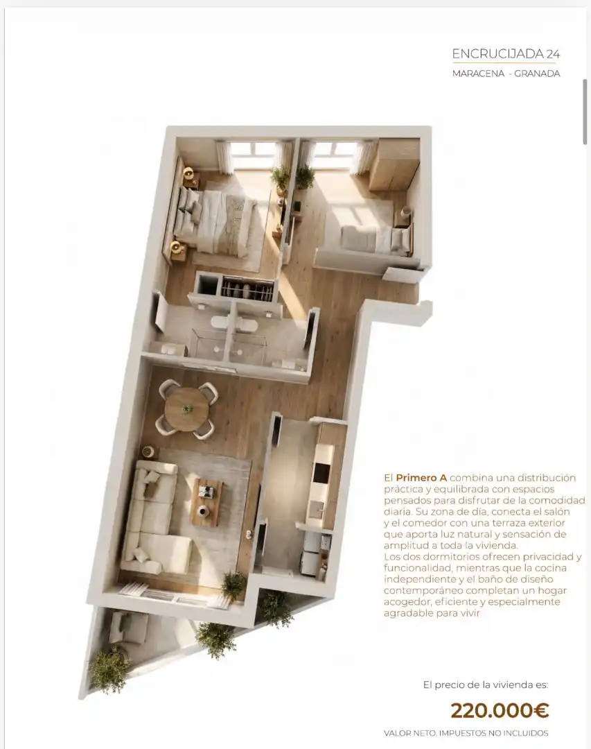 Flat for sale in Maracena  with Air Conditioner, Heating and Terrace