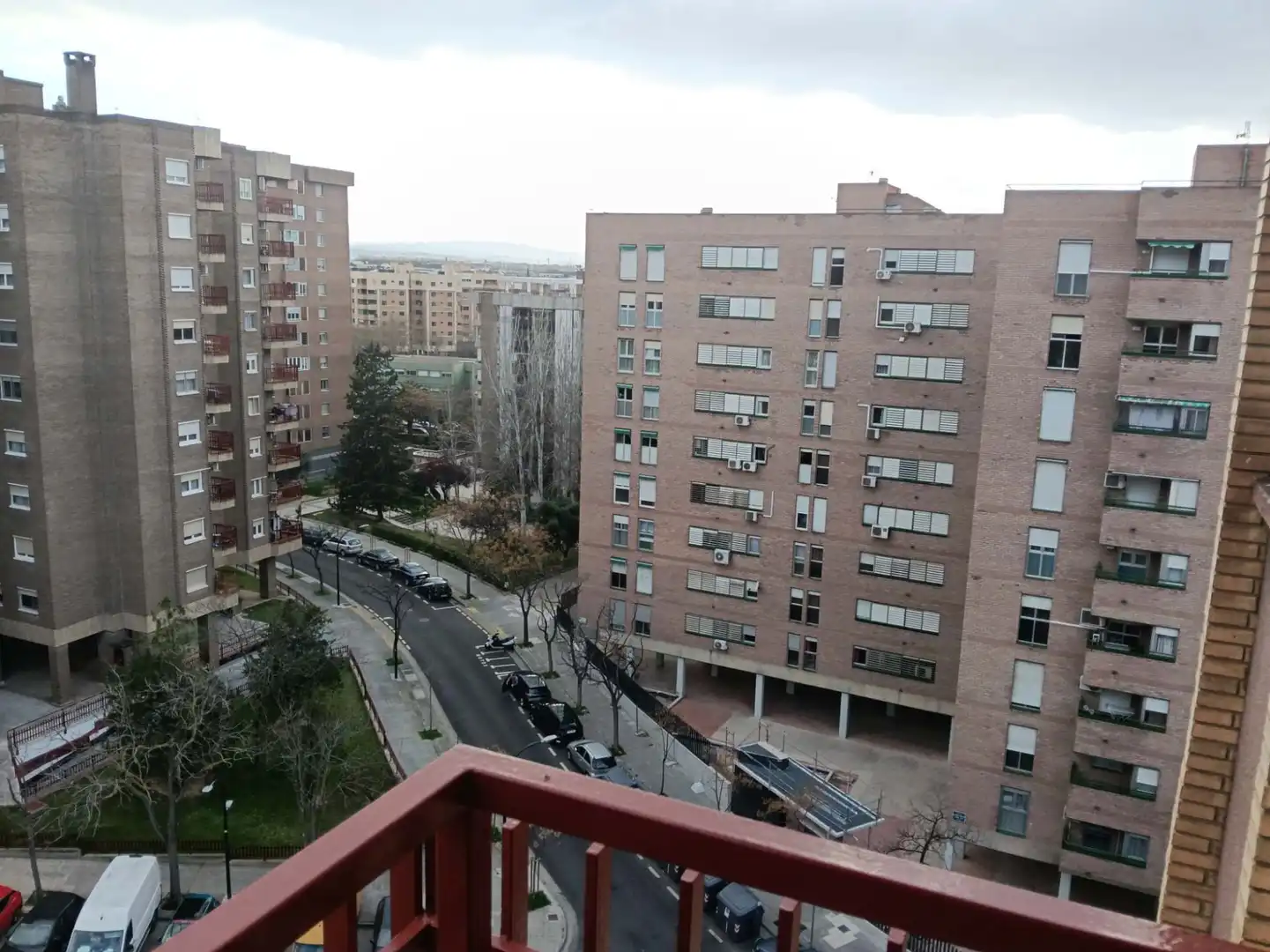 Exterior view of Flat for sale in Zaragoza  with Heating, Terrace and Furnished