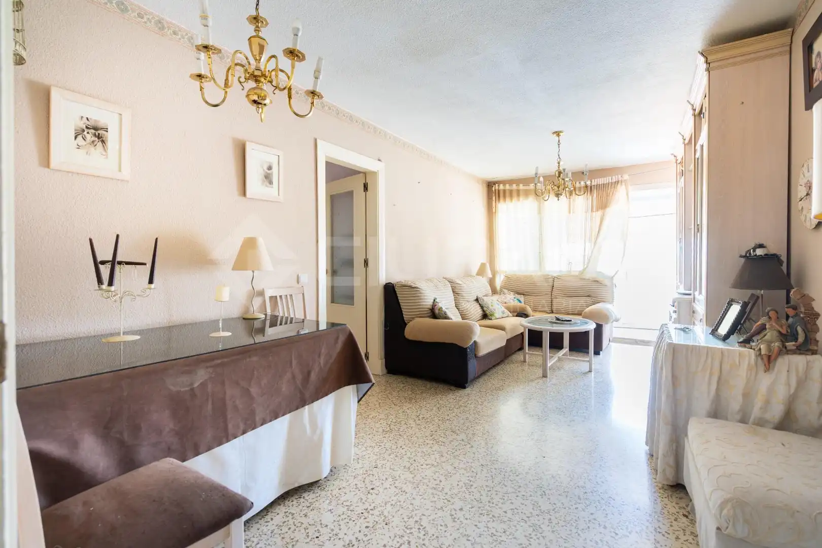 Living room of Flat for sale in Sevilla  with Balcony